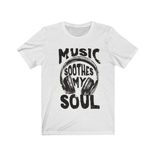 Music Soothes my soul Headphone Short Sleeve Tee