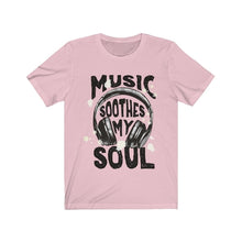 Music Soothes my soul Headphone Short Sleeve Tee