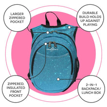 O3KCBP025 Obersee Mini Preschool Backpack for Girls with integrated