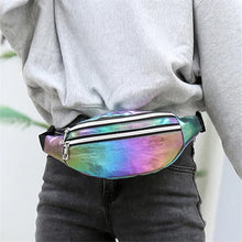 Holographic Fanny Pack Hologram Waist Bag Laser Beach Travel Banana