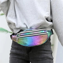 Holographic Fanny Pack Hologram Waist Bag Laser Beach Travel Banana