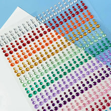 900 pcs Eyes DIY Rainbow Color Patch Art Accessories Music Festival