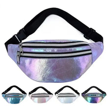 Holographic Fanny Pack Hologram Waist Bag Laser Beach Travel Banana