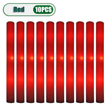 10PCS Glow Stick Music Festival Concert Support Glow Sticks Mardi Gras