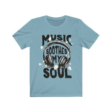 Music Soothes my soul Headphone Short Sleeve Tee