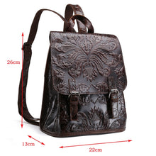 Vintage Leather Backpack