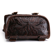 Vintage Leather Backpack