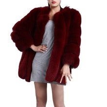 Luxurious Faux Fur Coat