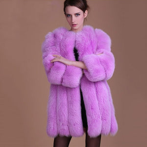 Luxurious Faux Fur Coat