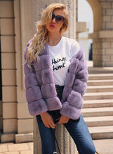 Vintage Fluffy Faux Fur Coat