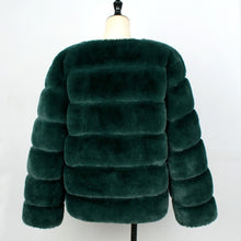 Vintage Fluffy Faux Fur Coat