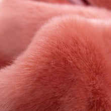 Faux Fur Coat with Long Sleeves
