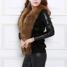 Sleeveless Faux Fur Vest