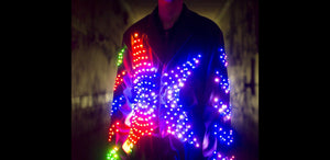 Light Up Mens Jackets With LED Lights