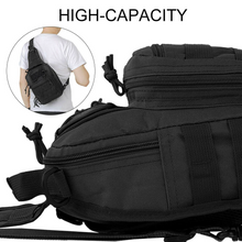 Mens Backpack Tactical Sling Shoulder Bag Molle Travel Chest Pack