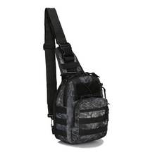 Mens Backpack Tactical Sling Shoulder Bag Molle Travel Chest Pack