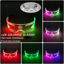 Cool Luminous Led Glasses Glowing Costume Neon Light Flashing