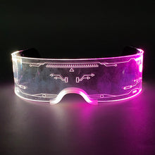 Cool Luminous Led Glasses Glowing Costume Neon Light Flashing