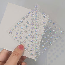 1Pcs Face Diamond Gem Sticker 5D Colorful Rhinestone Tattoo Eyeshadow