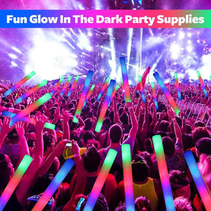 10PCS Glow Stick Music Festival Concert Support Glow Sticks Mardi Gras