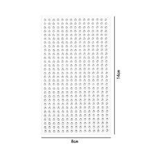 Mix 2mm/3/mm4mm Hair Pearls Stick on Self Adhesive Pearls Stickers