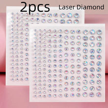 Makeup Diamond Stickers Colorful Sparkling 3D Jewelry Pearls Sticker