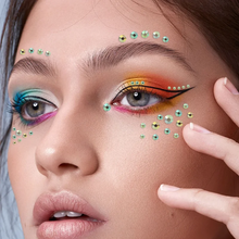 Makeup Diamond Stickers Colorful Sparkling 3D Jewelry Pearls Sticker