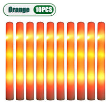 10PCS Glow Stick Music Festival Concert Support Glow Sticks Mardi Gras