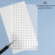 Mix 2mm/3/mm4mm Hair Pearls Stick on Self Adhesive Pearls Stickers