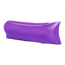 DIZETION Air Lazy Inflatable Sofa Bag Portable Camping Sofa Mattress