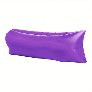 DIZETION Air Lazy Inflatable Sofa Bag Portable Camping Sofa Mattress