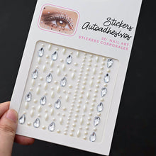 1Pcs Face Diamond Gem Sticker 5D Colorful Rhinestone Tattoo Eyeshadow
