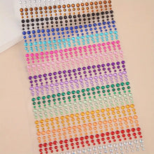 Makeup Diamond Stickers Colorful Sparkling 3D Jewelry Pearls Sticker