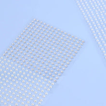 Mix 2mm/3/mm4mm Hair Pearls Stick on Self Adhesive Pearls Stickers