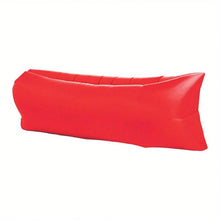 DIZETION Air Lazy Inflatable Sofa Bag Portable Camping Sofa Mattress