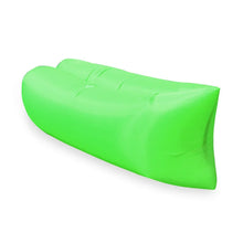 DIZETION Air Lazy Inflatable Sofa Bag Portable Camping Sofa Mattress