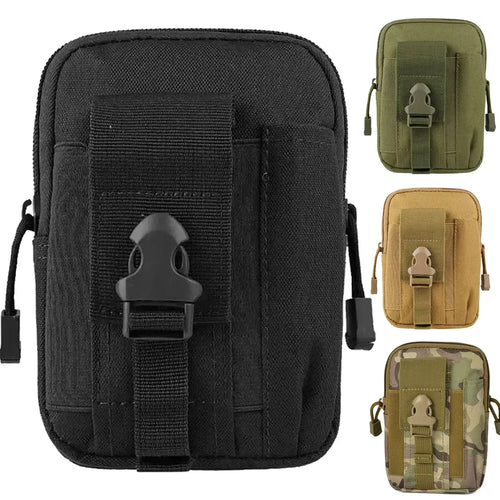 Leg Waist Packs Bag Army Camouflage Belt Bag for Men Riding Locomotive