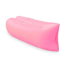 DIZETION Air Lazy Inflatable Sofa Bag Portable Camping Sofa Mattress