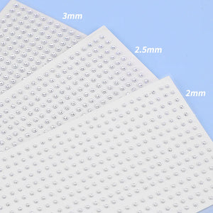 Mix 2mm/3/mm4mm Hair Pearls Stick on Self Adhesive Pearls Stickers