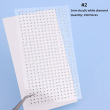 Mix 2mm/3/mm4mm Hair Pearls Stick on Self Adhesive Pearls Stickers