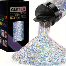 Holographic Chunky Glitter Sequins, 50g, Mixed Size Laser Sparkle