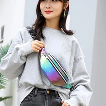Holographic Fanny Pack Hologram Waist Bag Laser Beach Travel Banana