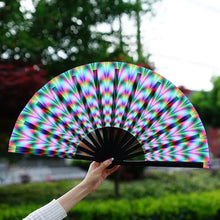 33cm Large Folding Hand Rave Fan Chinease/Japanese Gifts Fan Dance