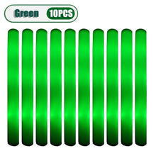 10PCS Glow Stick Music Festival Concert Support Glow Sticks Mardi Gras