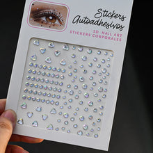 1Pcs Face Diamond Gem Sticker 5D Colorful Rhinestone Tattoo Eyeshadow