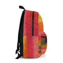 Backpack - Large Water-resistant Bag - Autumn Fall Watercolor Abstract