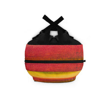 Backpack - Large Water-resistant Bag - Autumn Fall Watercolor Abstract