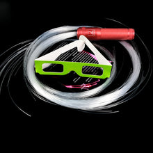 Multicolor LED Fiber Optic Whip