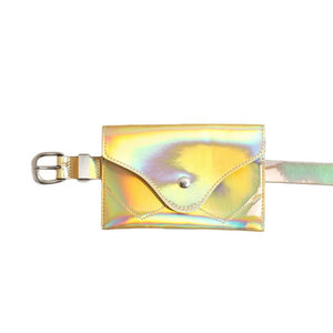 New  Holographic Hip Bag