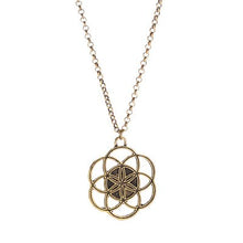 Mandala Flower of Life Pendants Necklaces